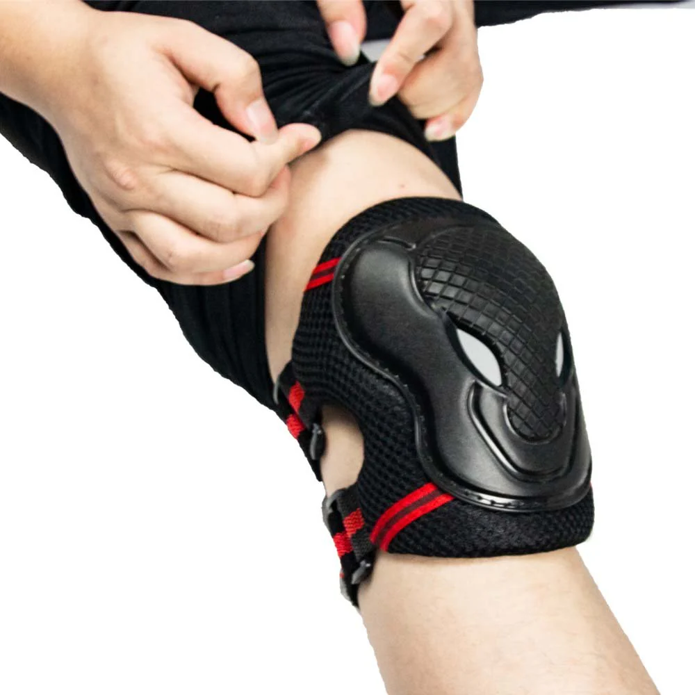 E-Bike, E-Scooter Outdoor Sports Knee Pads And Elbow Pads 6-Piece Set - Image 6