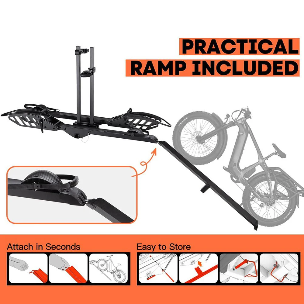 Electric Bike Rack Foldable Platform Mount - Image 2