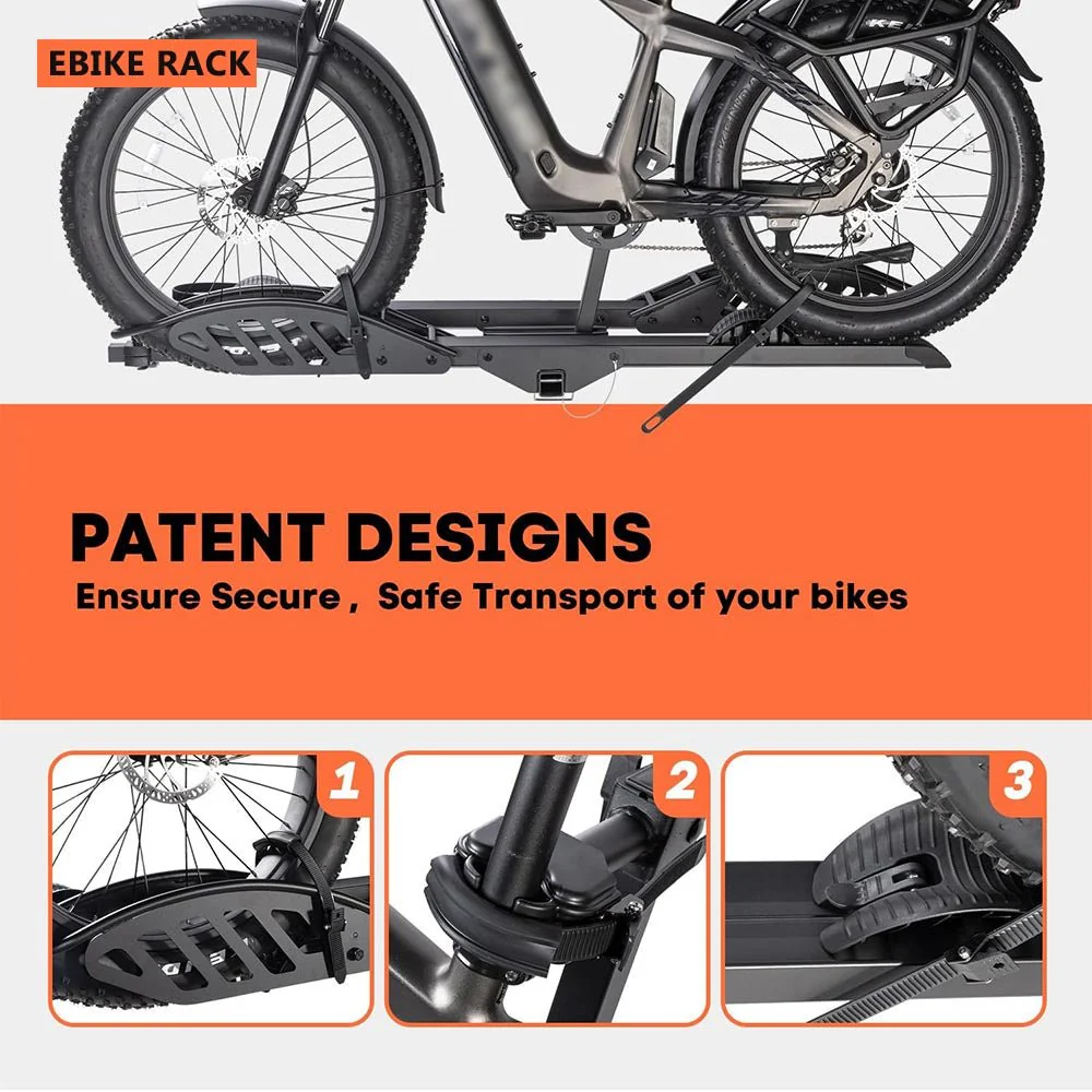 Electric Bike Rack Foldable Platform Mount - Image 4