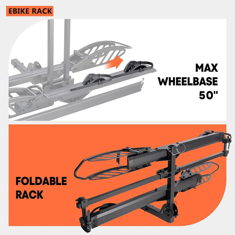 Electric Bike Rack Foldable Platform Mount - Image 5