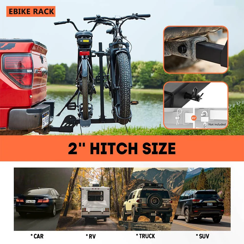 Electric Bike Rack Foldable Platform Mount - Image 6