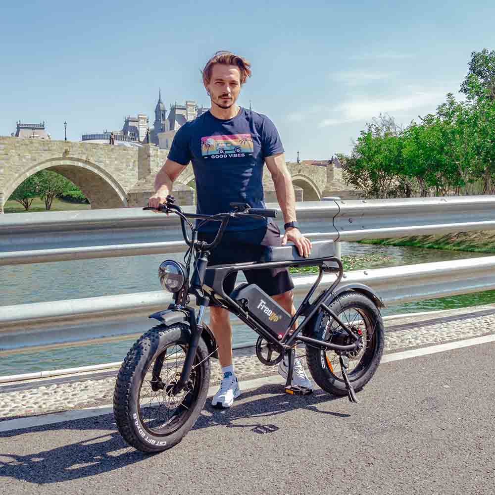 Freego DK200 Off Road Mountain Electric Bike 20'' Fat tires 20Ah Lithium Battery - Image 9
