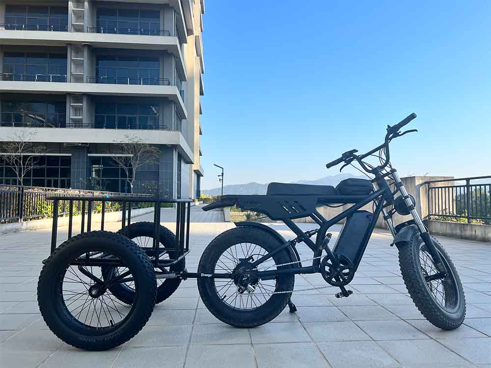 Freego Electric Bicycle Cargo Rear Trailer - Image 6