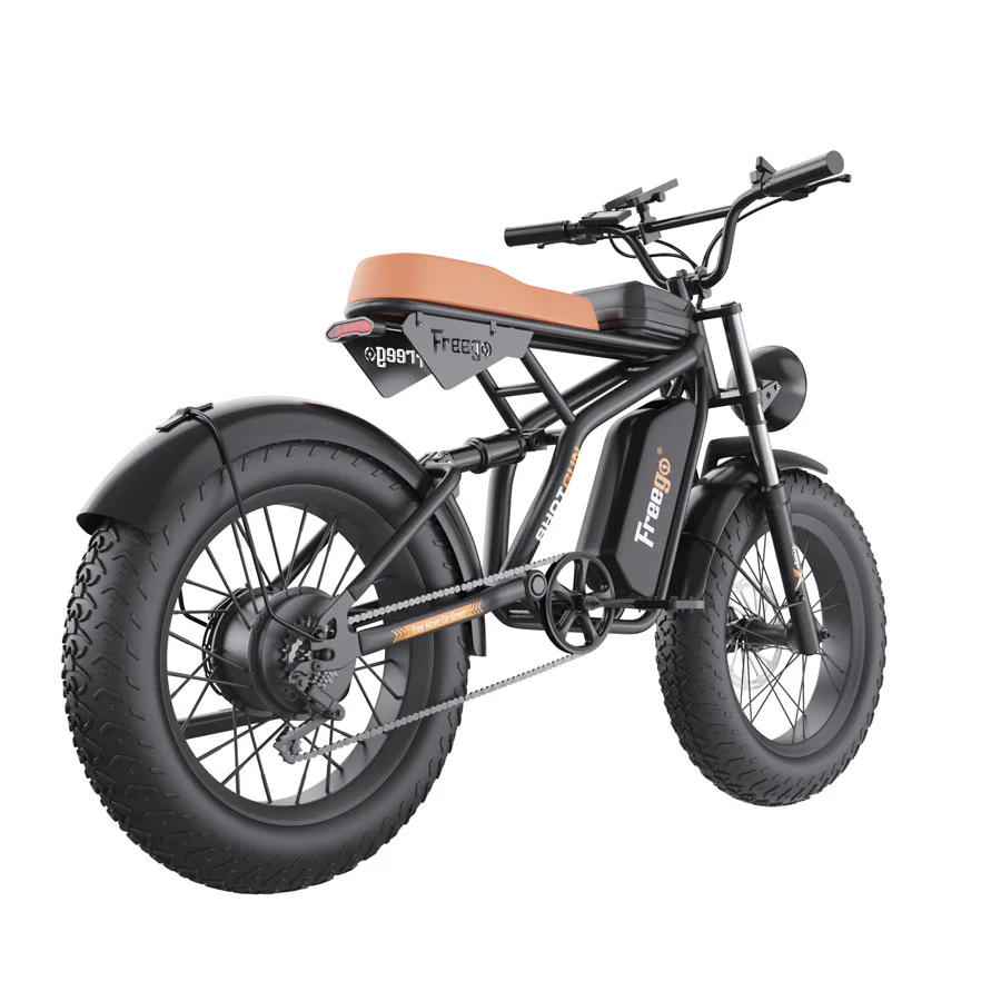 Freego F1 Pro Fat Tires Off Road Electric Bike 7 Speed Gears - Image 5