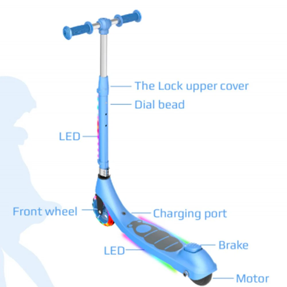 Freego F5 Electric Kids Scooter 5'' Tire with Chargable Lithium Battery - Image 5