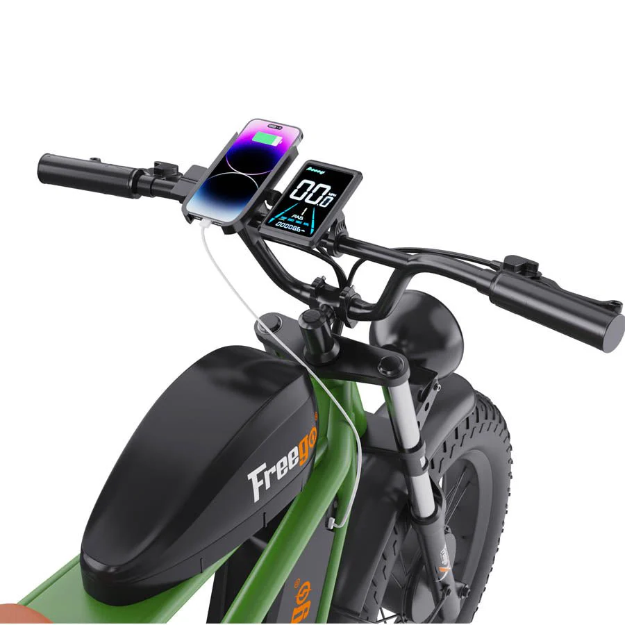 Freego Flash F3 Pro Dual Motor and Battery eBike - Image 5