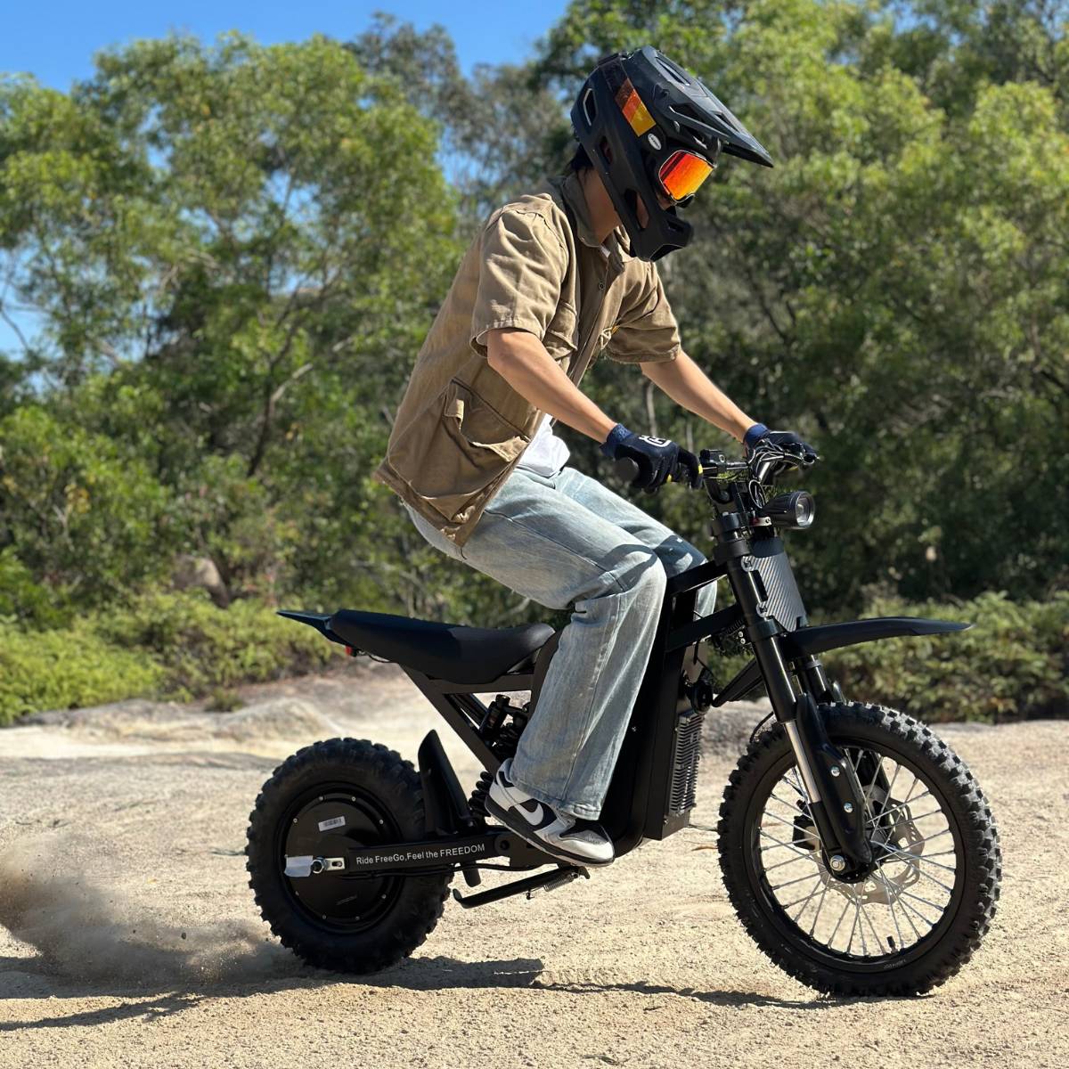 Freego X0 Electric Mini Bike for Teens and Adults - Image 14