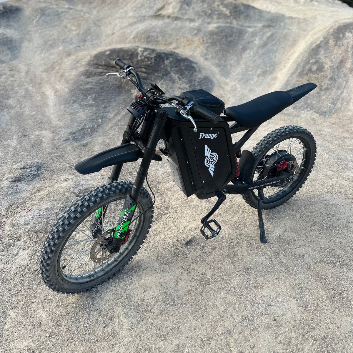 Freego X3 All-Terrain Electric Dirt Bike with Pedals - Image 15