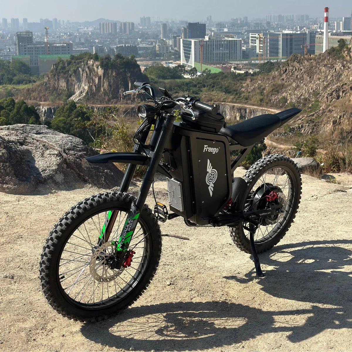 Freego X3 All-Terrain Electric Dirt Bike with Pedals - Image 18