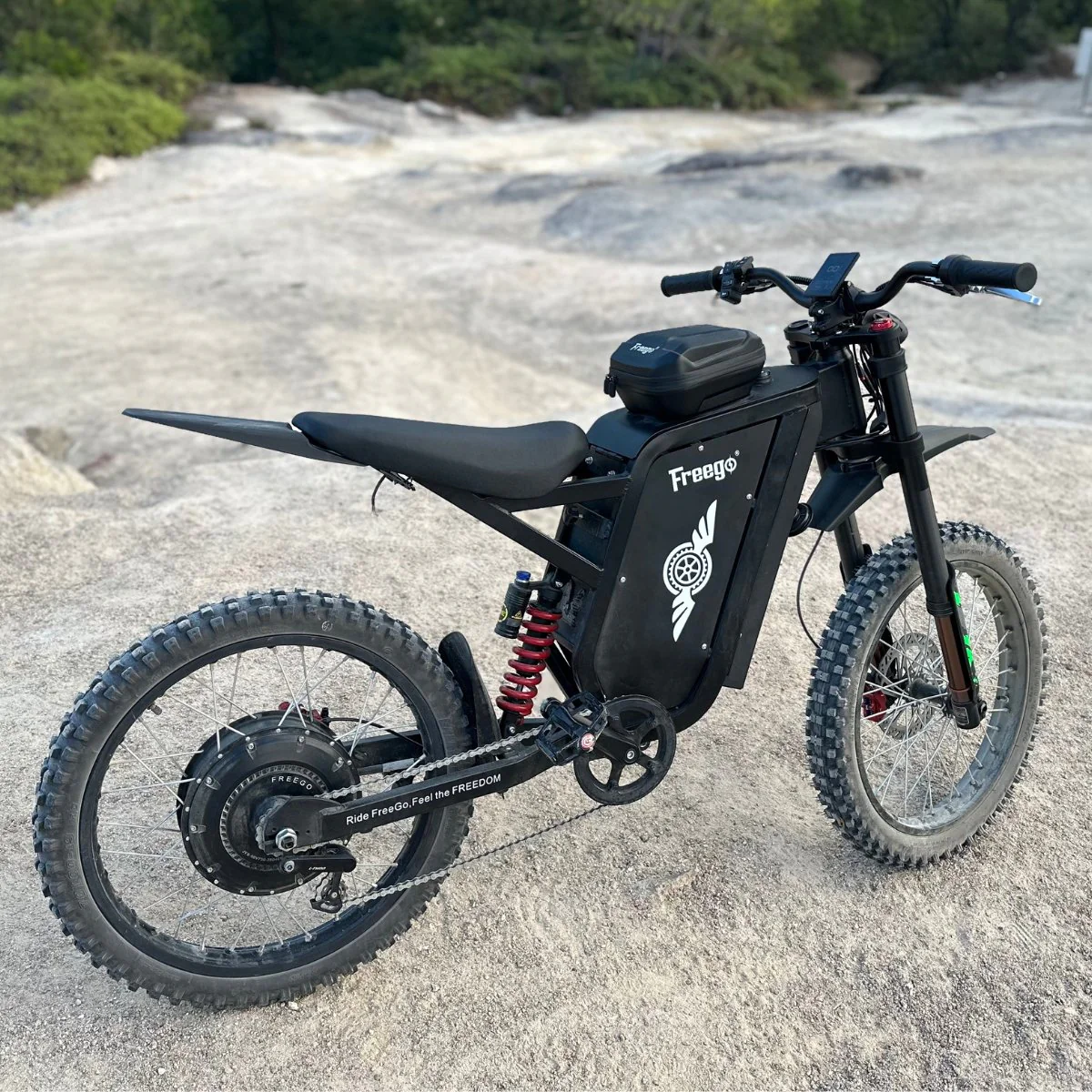 Freego X3 All-Terrain Electric Dirt Bike with Pedals - Image 19