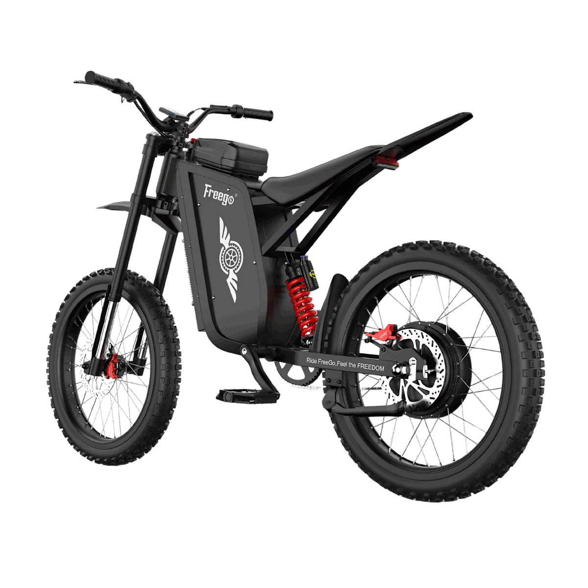 Freego X3 All-Terrain Electric Dirt Bike with Pedals - Image 3