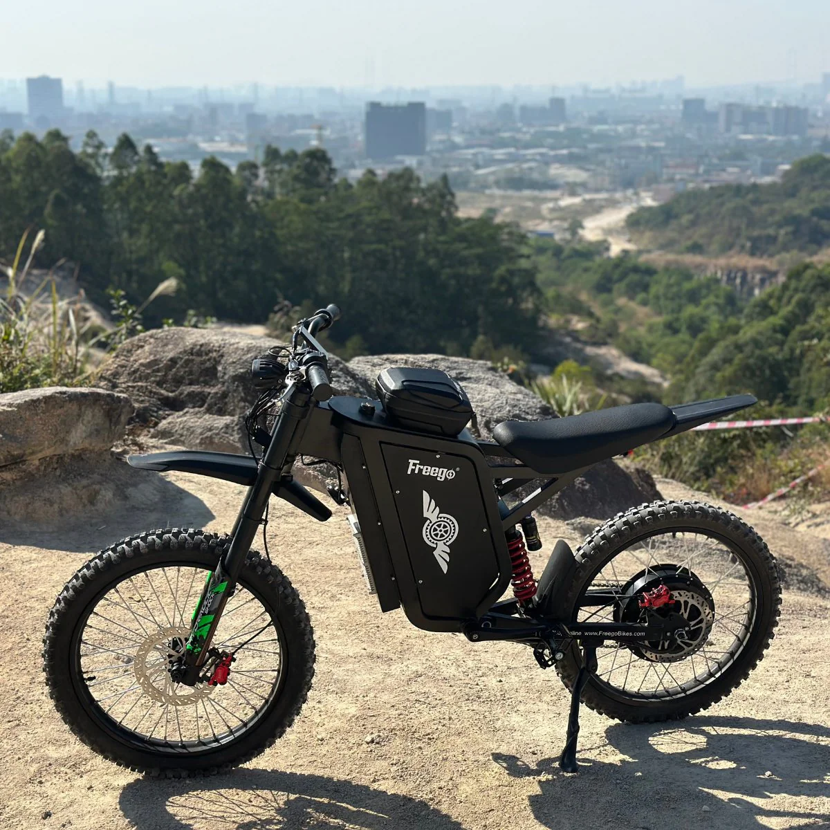 Freego X3 All-Terrain Electric Dirt Bike with Pedals - Image 9