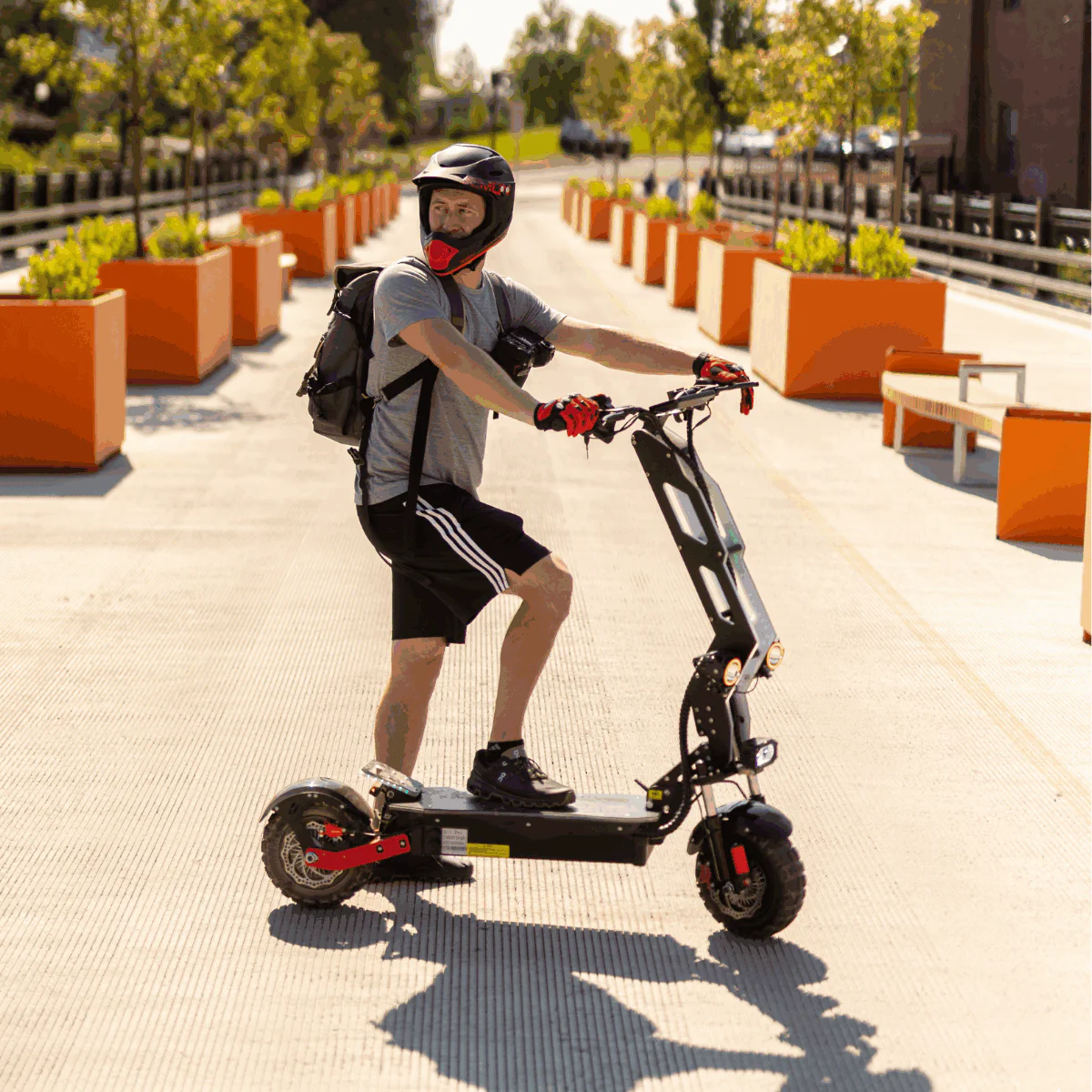 Freego D11 Landtiger Electric Scooter Foldable Dual Motor 4000W - Image 11