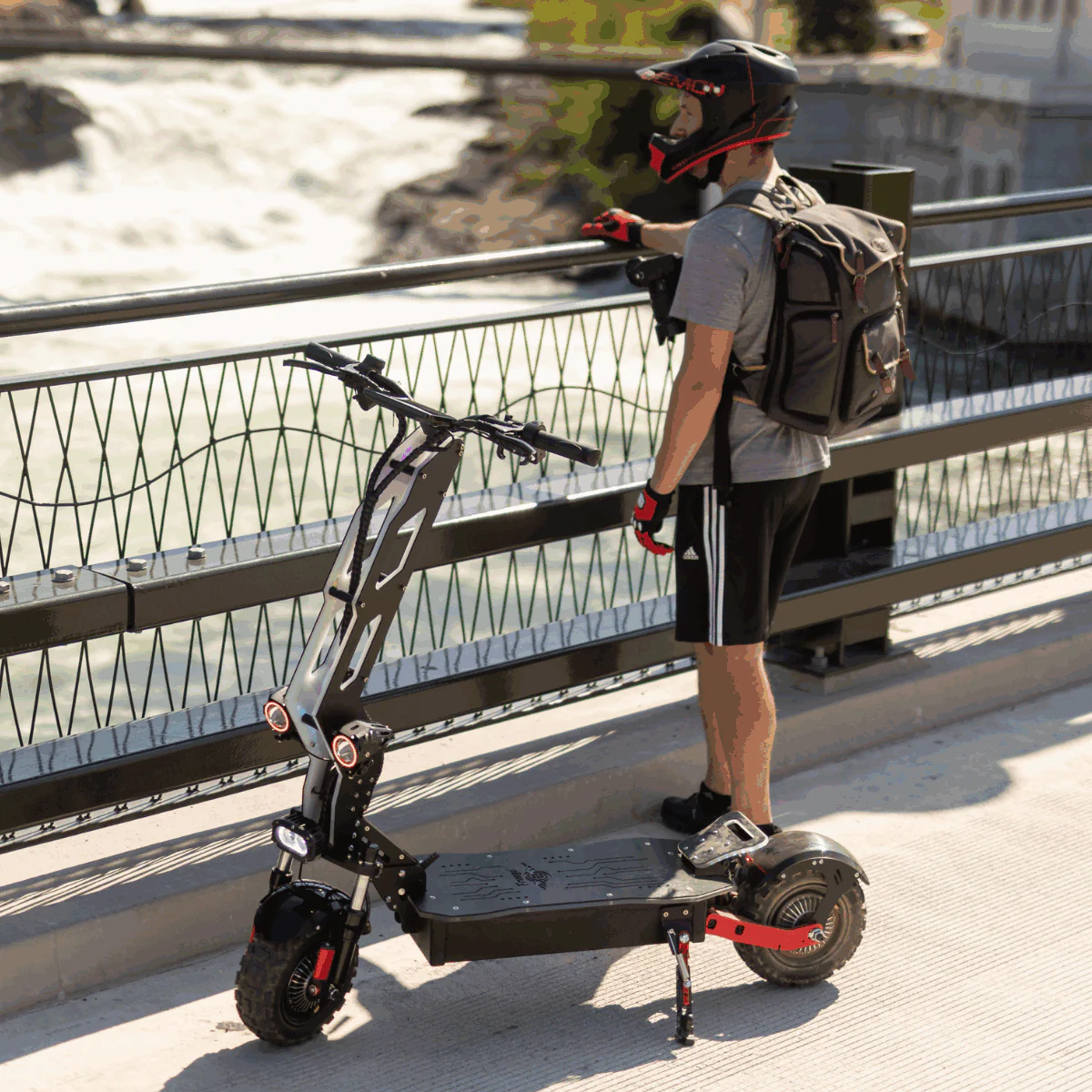 Freego D11 Landtiger Electric Scooter Foldable Dual Motor 4000W - Image 12