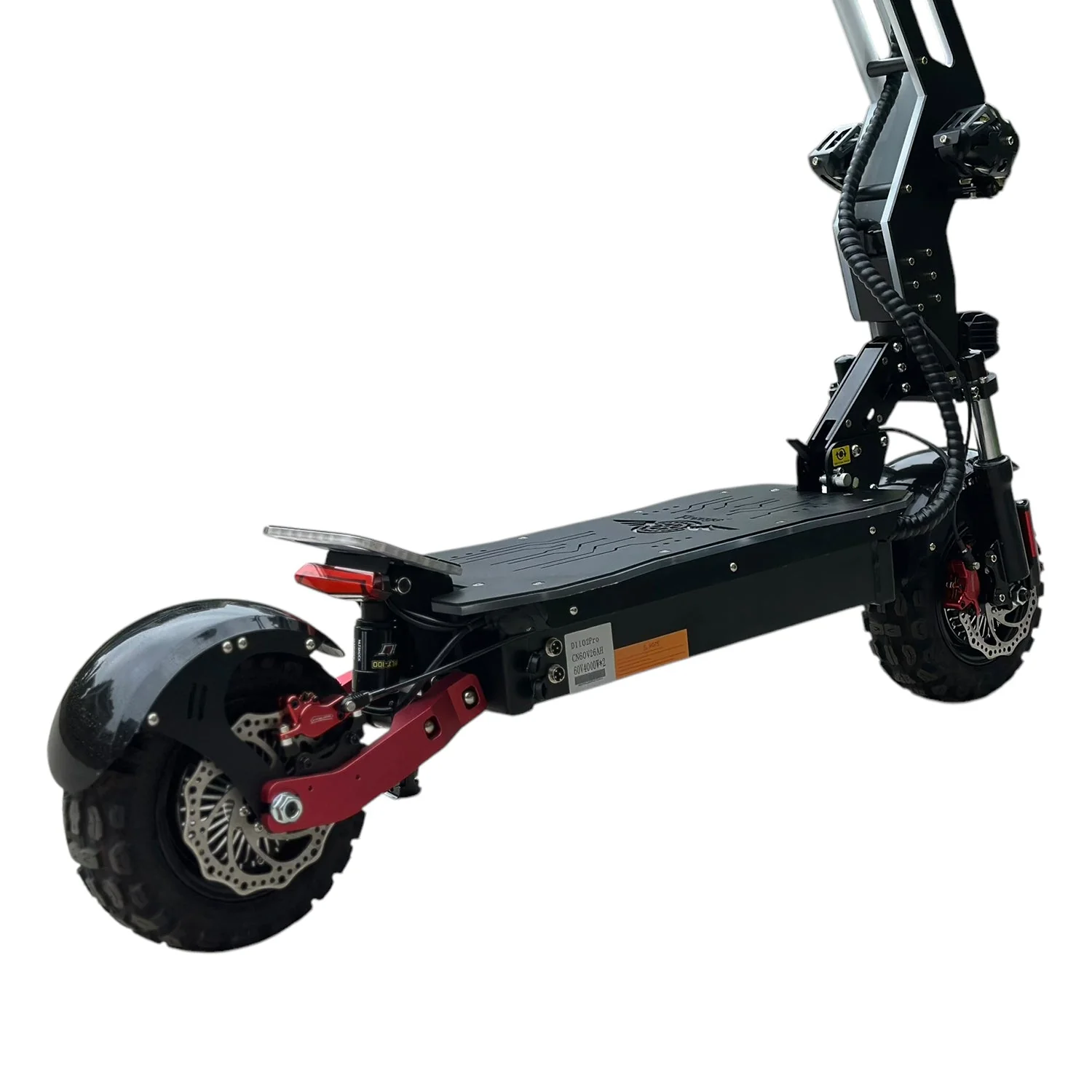 Freego D11 Landtiger Electric Scooter Foldable Dual Motor 4000W - Image 21