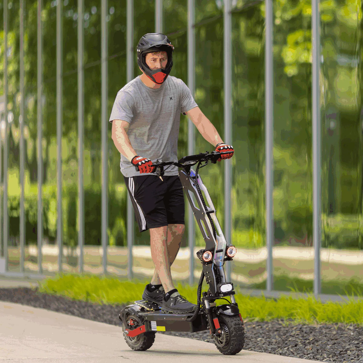 Freego D11 Landtiger Electric Scooter Foldable Dual Motor 4000W - Image 9